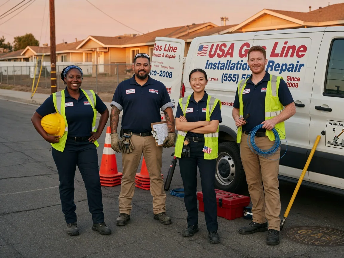 Gas Line Installation company in Janesville, IA